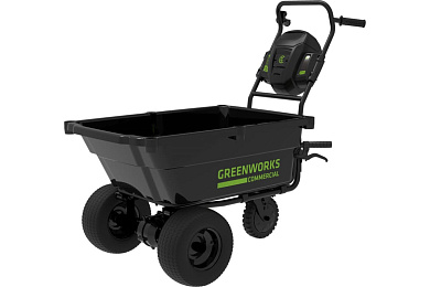 Садовая самоходная тележка Greenworks 82GC 82V (106 л) аккумуляторная, арт. 7400607