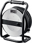 Силовой удлинитель на стальной катушке KRAFTOOL HEAVY DUTY 4.0, КГ 3х2.5 30м 4000Вт IP44