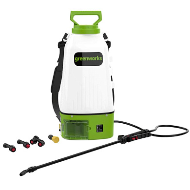 Опрыскиватель аккумуляторный Greenworks BPS2410, 10 л, c 1хАКБ 2Ач и ЗУ (BPS2410UA)