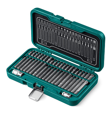 Набор специальных бит KRAFTOOL THS-42, 42 шт (HEX, TX, SPLINE)