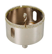 Коронка алмазная Вихрь по керамограниту/керамике, 68 мм