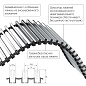 Конвектор внутрипольный Royal Thermo ATRIUM-90/250/2000-DG-U-NA