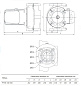 Циркуляционный насос UNIPUMP PF 40-130 250 (трехскоростной)