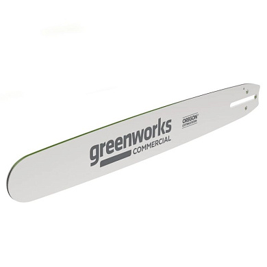 Шина для аккумуляторной цепной пилы Greenworks 82V, 50 см, (20”), (2962407 3/8 1,3 72 зв.)
