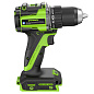 Дрель-шуруповерт акк. Greenworks DD560, 24V, б/щет, 30/60 Нм, 13мм, Anti-kickback, 2х2Ач,ЗУ, кор