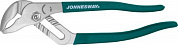 Клещи переставные с трубным захватом и ПВХ рукоятками, 430 мм, 0-105 мм Jonnesway