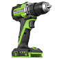 Дрель-шуруповерт акк. Greenworks DD560, 24V, б/щет, 30/60 Нм, 13мм, Anti-kickback, 2х2Ач,ЗУ, кор