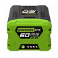 Аккумулятор Greenworks G60B2, 60V, 2 Ач (2918307)