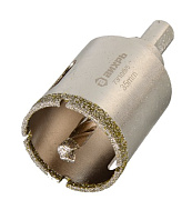 Коронка алмазная по керамограниту/керамике, 35 мм Вихрь