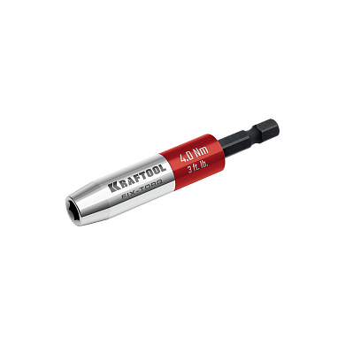 Динамометрический адаптер для бит KRAFTOOL FIX-TORQ 4.0 Нм