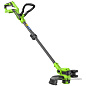 Триммер аккумуляторный Greenworks G24LT301, 24V, 30 см,  с 1хАКБ 4А и ЗУ (2113207UB)