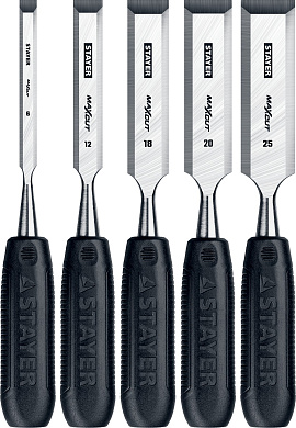 Набор стамесок STAYER Max-Cut, 5 предм