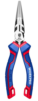 Длинногубцы 200мм/CR-V WORKPRO WP231021