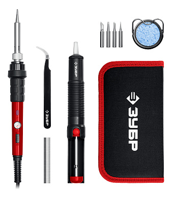 Мини-паяльная станция в сумке-чехле ЗУБР ПСМ-60