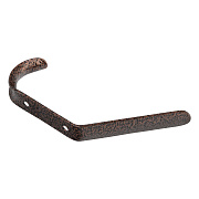 Крючок-вешалка №4, антик медь, 1шт (Металлист)// Произведено в РФ