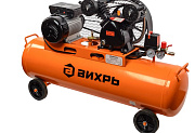 Компрессор ременной ВИХРЬ КМП-400/100P
