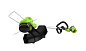 Триммер аккумуляторный Greenworks GD40LT, 40V, 38 см, с 1хАКБ 4 Ач и ЗУ (2112207UB)