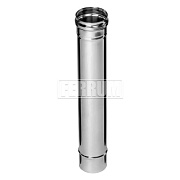 Дымоход 0,5м (430/0,5 мм) D 150 Ferrum