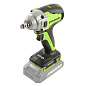 Гайковерт ударный акк. Greenworks GD24IW400, 24V,б/щет,1/2'', 400Нм,1х5Ач,ЗУ,кор (3802907CUG)