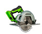 Циркулярная пила аккумуляторная Greenworks GD24CS, 24V, бесщеточная, без АКБ и ЗУ