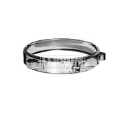 Хомут обжимной под растяжку (430/0,5 мм) D 115 Ferrum