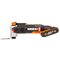 Реноватор аккумуляторный WORX WX693 20В, бесщеточный, 1*2,0Ач, ЗУ 2А, кейс