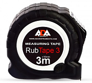 Рулетка ударопрочная ADA RubTape 3 с полимерным покрытием ленты 3 м
