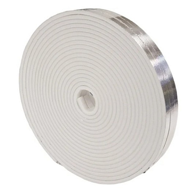 Уплотнитель д/окон поролон со скотчем 10*10мм*10м (80) Ормис-ДВ