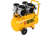 Компрессор безмасляный, малошумный DLS 1500/50 Denzel