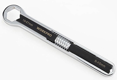Ключ разводной универсальный WP272016 5-27мм WORKPRO