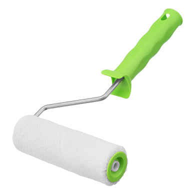 Валик "ВЕЛЮР" с ручкой, 150 мм, ворс 5 мм, D 36 мм, D ручки - 6 мм Россия Сибртех