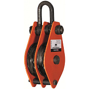 Блок шкивовый двухрольный с проушиной Сибталь, 5Т