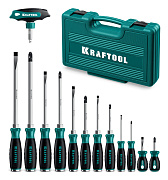 Набор ударных отверток KRAFTOOL IMPACT 13 шт