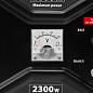 Генератор бензиновый RS-3500, 2,8 кВт, 230В, ручной стартер// MTX