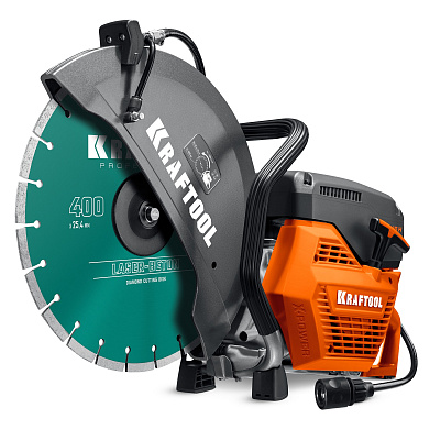 Бензорез по бетону KRAFTOOL 3700 Вт, 400 мм, диск в комплекте (K770-16 H) 