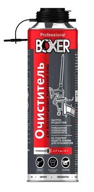 Очиститель монтажной пены, 500 ml, BOXER, Россия