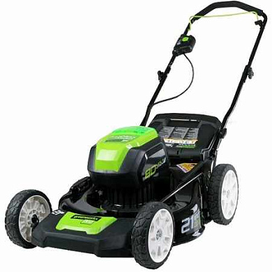 Газонокосилка аккумуляторная Greenworks GD80LM51 бесщеточная (без АКБ и ЗУ)