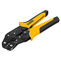 Клещи для обжима неизолированных наконечников НК и НВ, разъемов РП, 1,5 - 6 мм2// Denzel