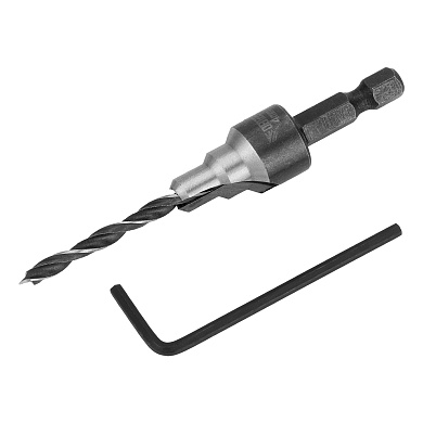 Сверло-зенкер под конфирмат, 4 мм Denzel