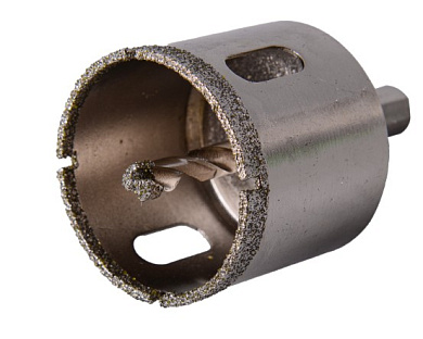 Коронка алмазная по керамограниту/керамике, 45 мм Вихрь