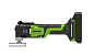 Реноватор Greenworks G24MT, 24V, OQIS/OIS, 5000-18000/мин, 3,2°, LED, оснастка 13 шт, без АКБ и ЗУ