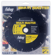 Диск алмазный FUBAG Multi Master 230 х 22.2