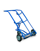 Тележка для баллонов пропан + кислород TOR ТГК-П, 2 баллона (250 пневмо+160поворотное)