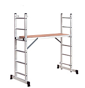 Алюминиевая лестница-помост 3 В 1 Россия