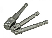 Набор адаптеров для торцевых головок HEX6-SQ 1/4", 3/8", 1/2"; 65-72мм Sturm!