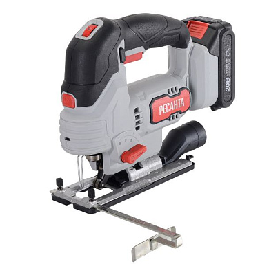 Лобзик аккумуляторный АЛ-20Li/2К (в комплекте 2 АКБ и ЗУ) в кейсе, ЕА+ Ресанта