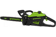 Аккумуляторная цепная пила Greenworks 60V, 40 см, бесщеточная, без АКБ и ЗУ 2008907