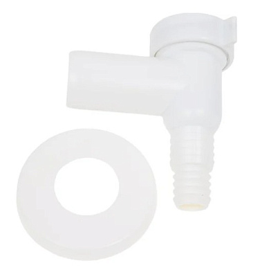 Сифон для стиральной машины белый