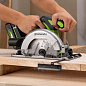 Циркулярная пила Greenworks GD24CS165 24V 1501607 бесщеточная аккумуляторная (без АКБ и ЗУ)