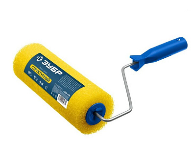 Малярный валик ЗУБР СТРУКТУРНЫЙ, 80 х 230 мм, бюгель 6 мм